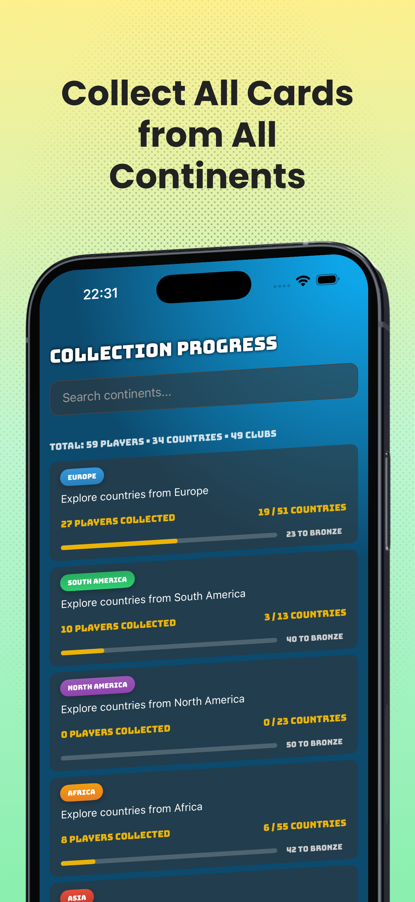Club dashboard